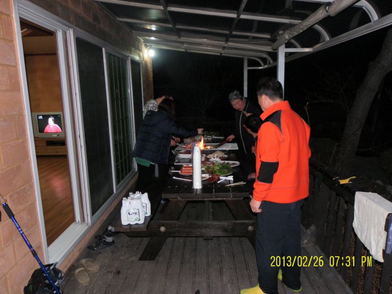 2013년 2월 극기훈련