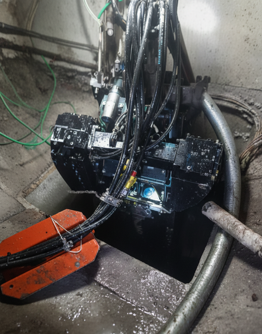 상하수도 청소 로봇